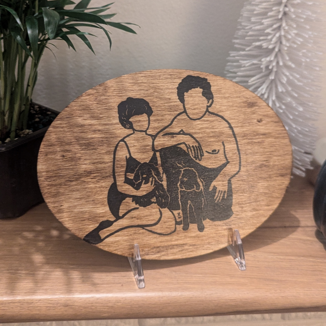 Custom Block Print – Limited Edition