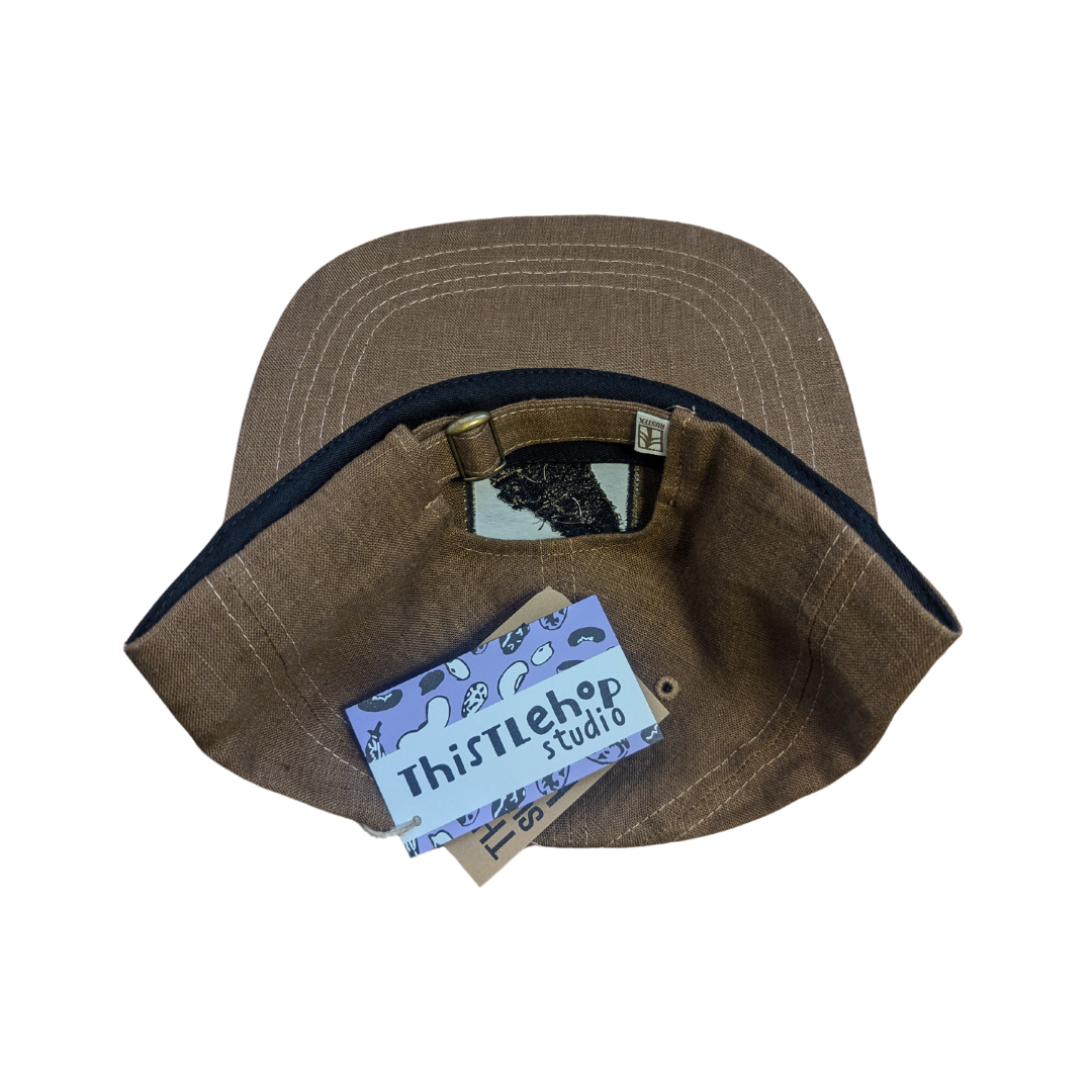 Pizza Otter 100% Hemp Strapback Hat