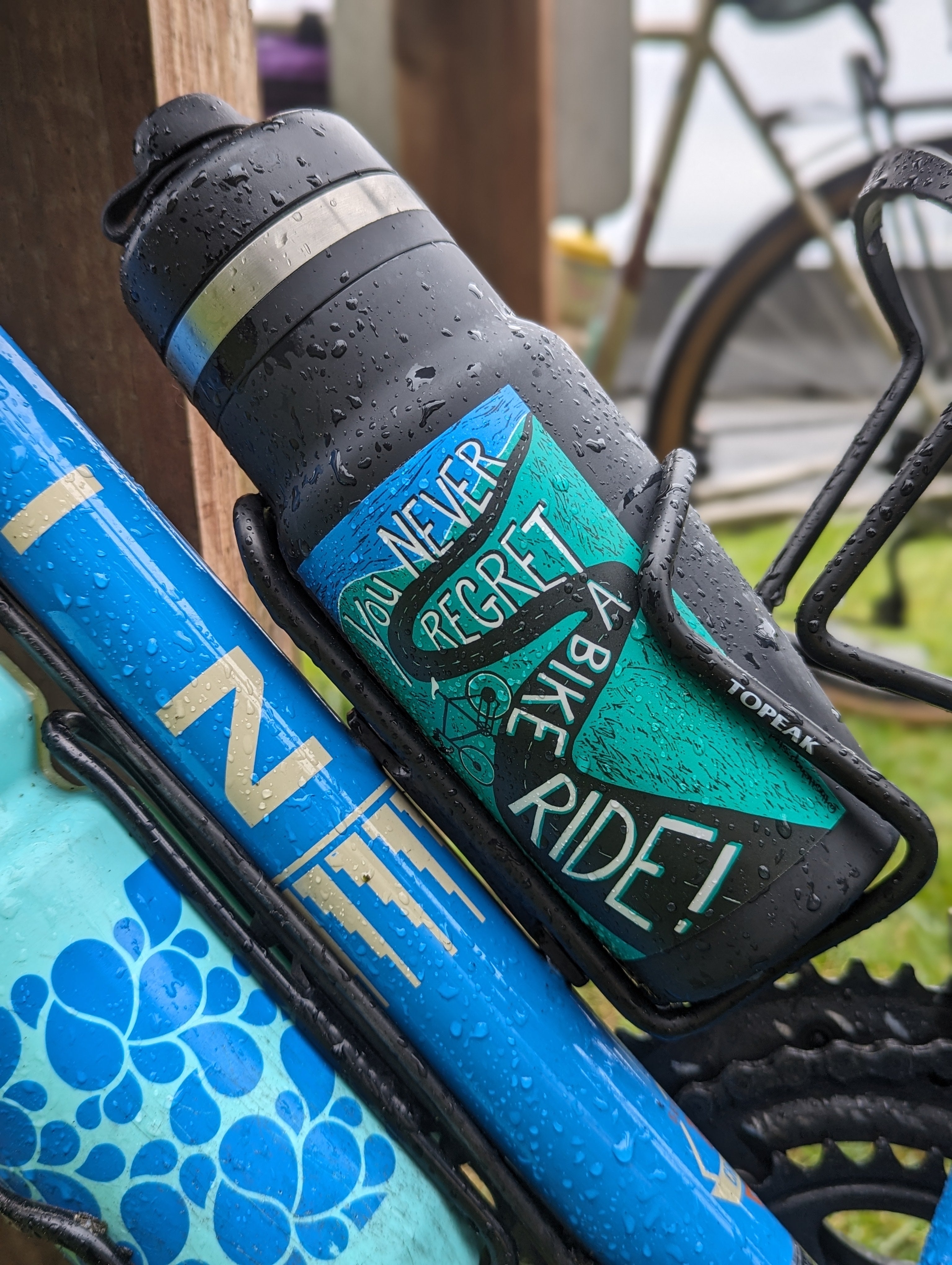 Bike Ride Sticker - Rectangle Vinyl