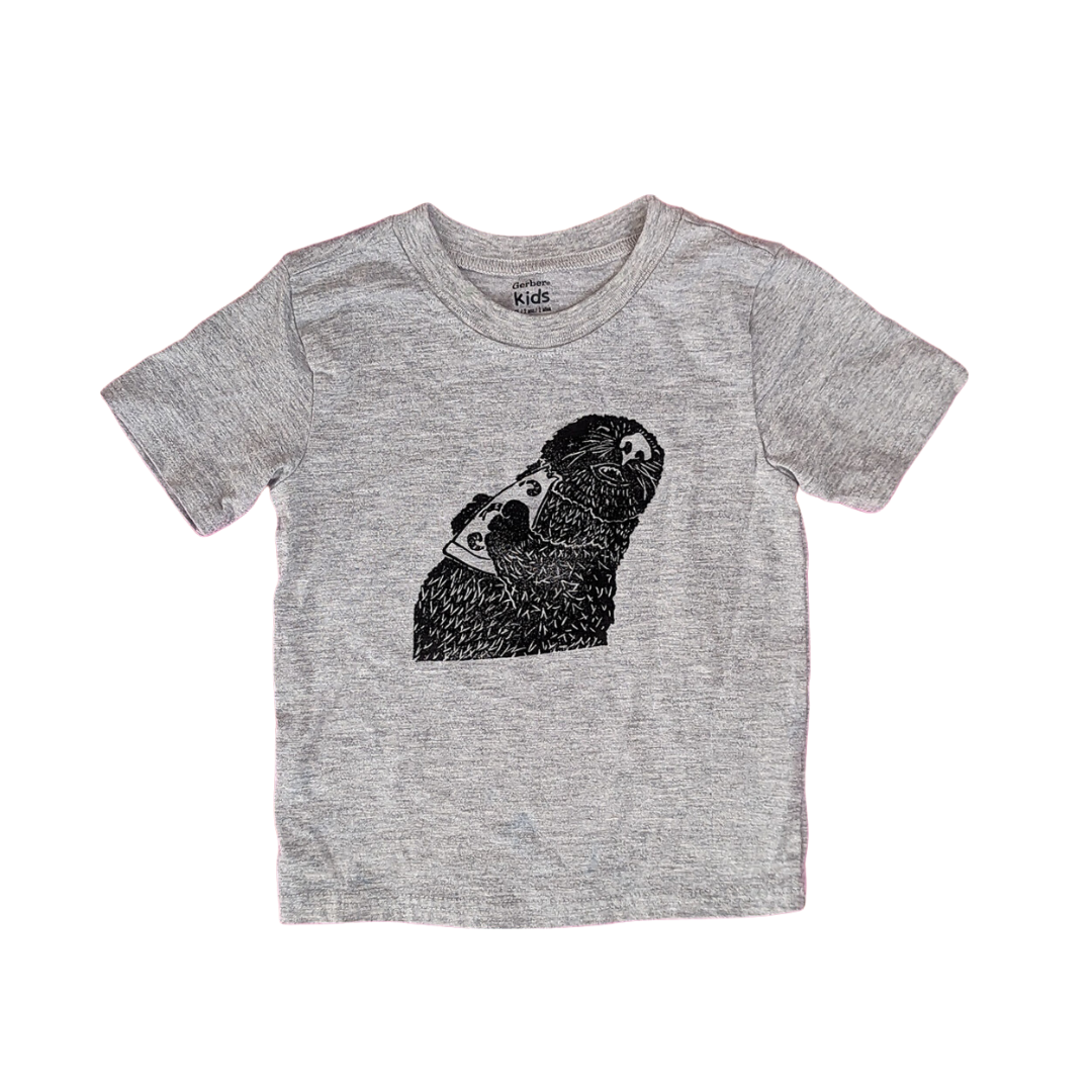 Pizza Otter Tiny Human Tee