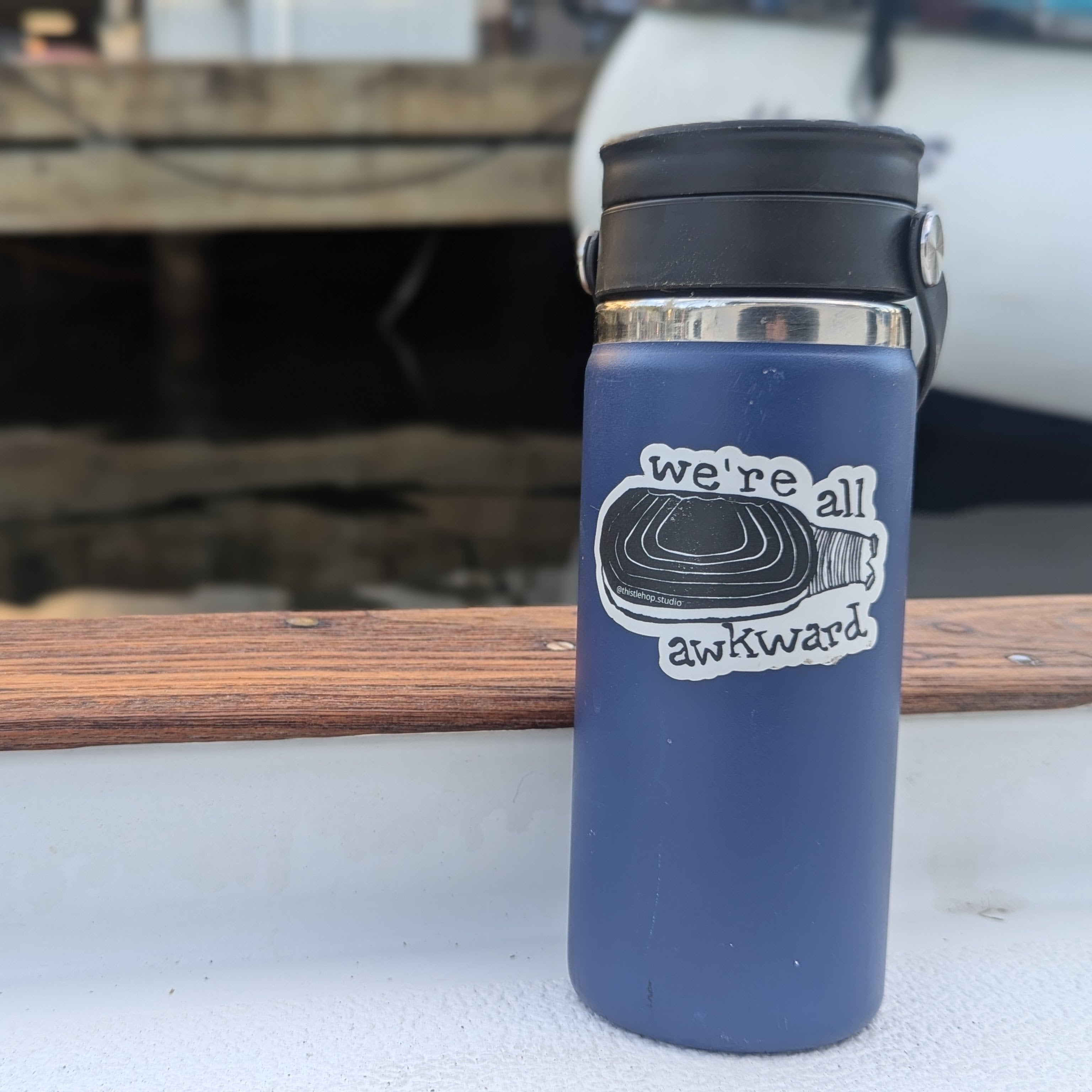 We're All Awkward Sticker - Die Cut Vinyl