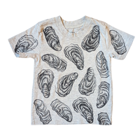 Oyster Shell Tiny Human Tee - Grey