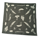 Forest Floor Screenprinted Bandana