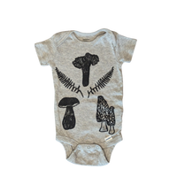 Foraged Magic Tiny Human Tee - Grey