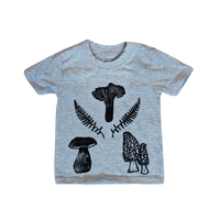 Foraged Magic Tiny Human Tee - Grey
