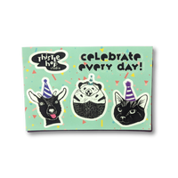 Celebrate the Day Sticker Sheet