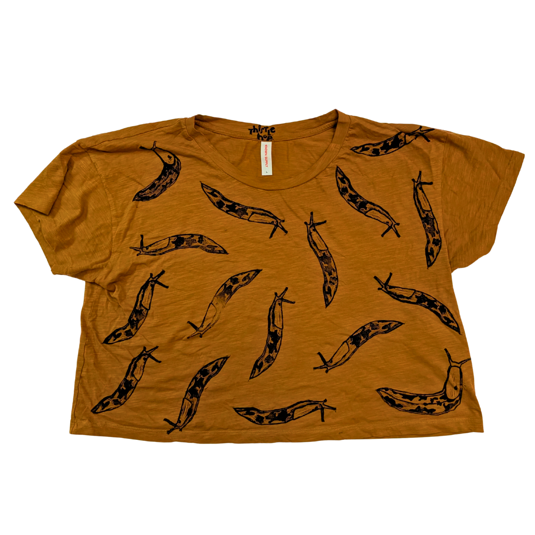 Banana Slug Crop Tee