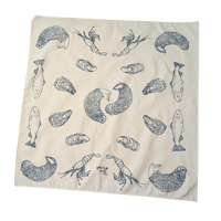 Marine Friends Screenprinted Bandana