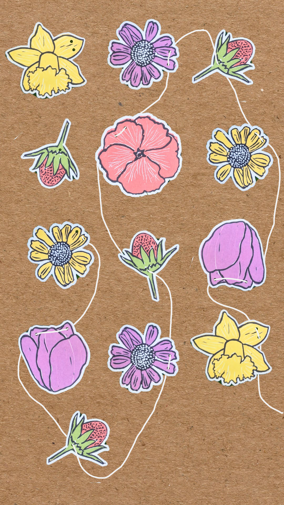 Mini Spring Garland