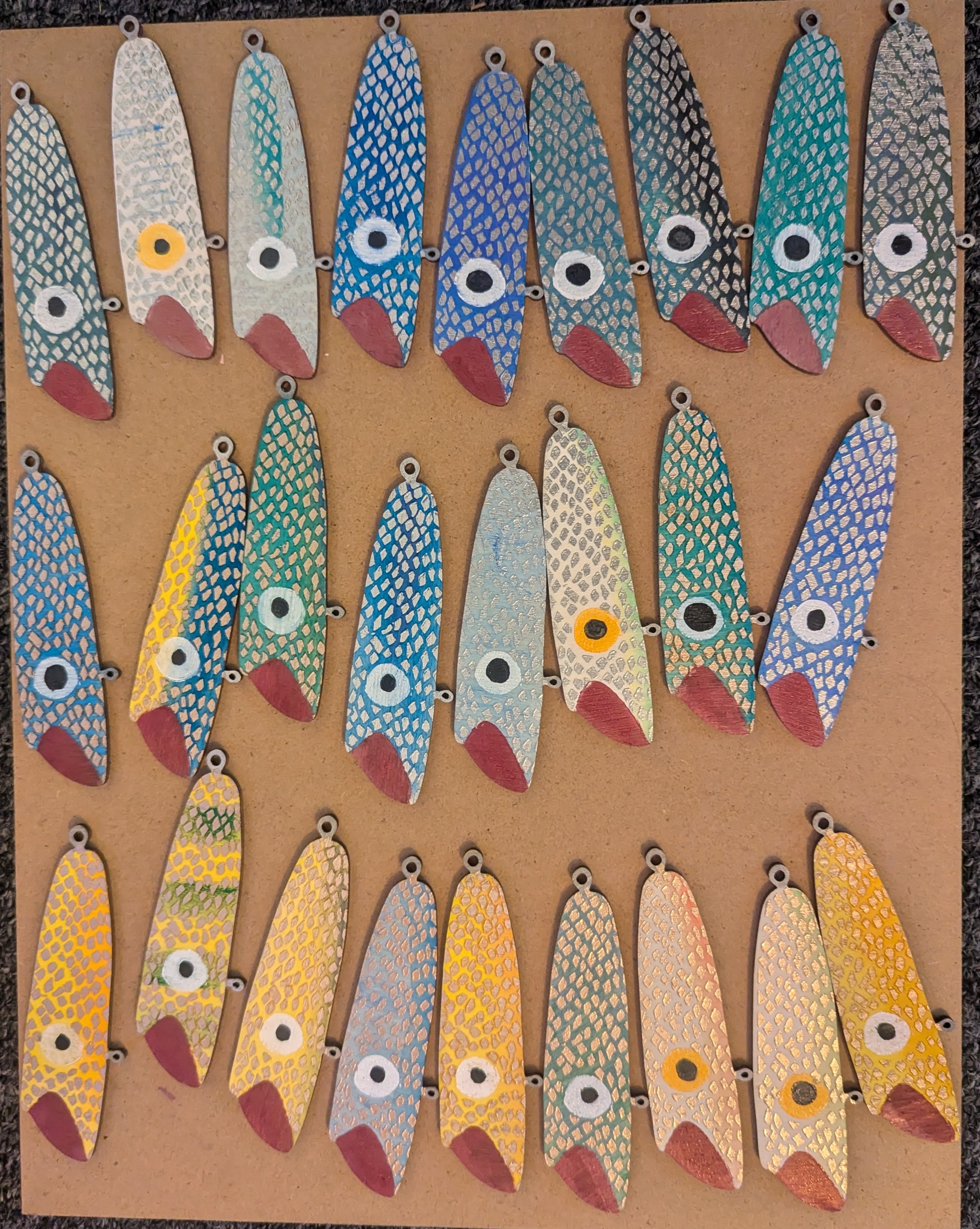 Vintage Fishing Lure Ornament