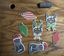 Holiday Cat Garland