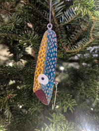 Vintage Fishing Lure Ornament