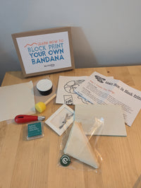 DIY Block Print Kit - Make Your Own Bandana