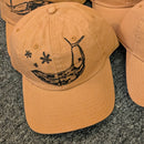 Banana Slug Organic Cotton Baseball Hat
