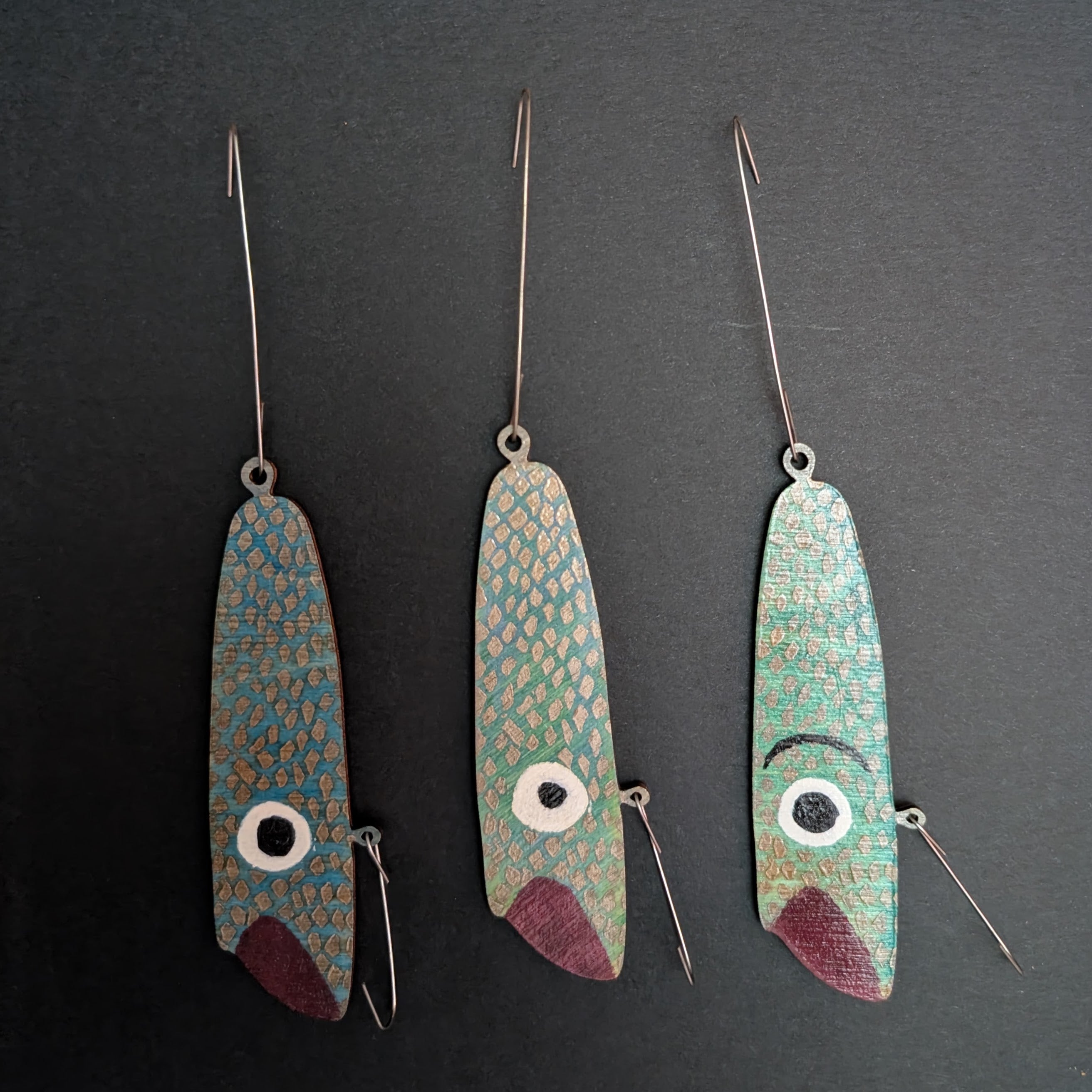 Vintage Fishing Lure Ornament