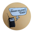 Radio Broadcast: Grand Salami Sticker - Circle Vinyl