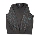 Salmon Run Block-printed Crewneck